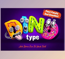 Download DinoType Font Family + Bonus