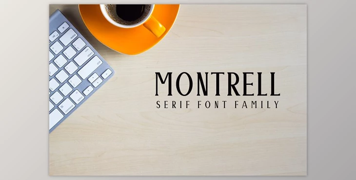Download Montrell Serif 5 Font Family Pack 1476055