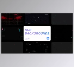 Download HUD Backgrounds 02 for After Effects (Videohive 45187594) - AE Project