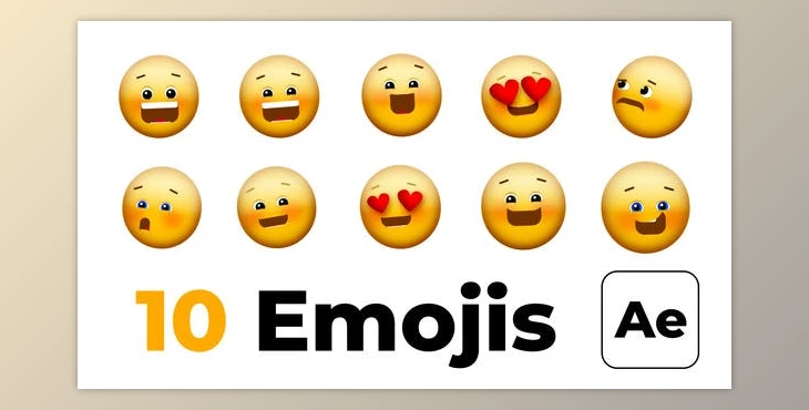 Download Smile Emojis (Videohive 45049437) - AE Project