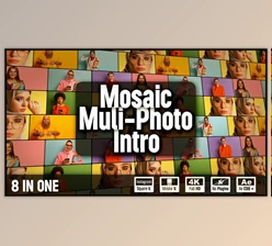 Download Mosaic Multi-Photo Intro (Videohive 40655053) - AE Project