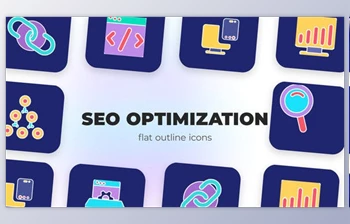 Download SEO optimization – <span class='badge badge-warning'>Flat</span> Outline Icons (<span class='badge badge-warning'>Videohive</span> 45848035) - AE <span class='badge badge-warning'>Project</span>