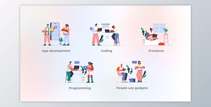 Download Programming – Big Character Tool Set Concepts (Videohive 45848624) - AE Project