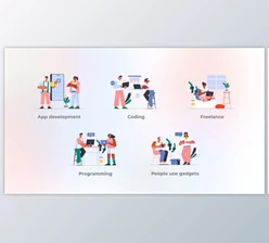 Download Programming – Big Character Tool Set Concepts (Videohive 45848624) - AE Project
