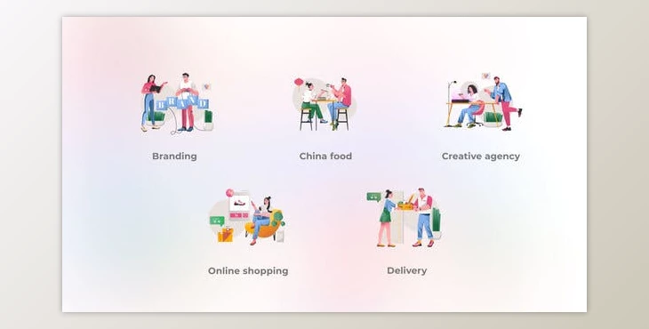 Download Online Shopping – Shadow People Concepts (Videohive 45848698) - AE Project