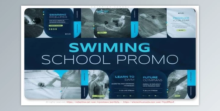 Download Swimming School (Videohive 45904266) - AE Project