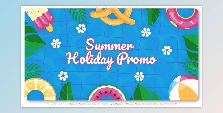 Download Summer Holidays Promo (Videohive 45918981) - AE Project