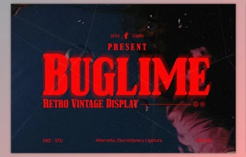 Download Buglime – Retro Vintage Serif <span class='badge badge-warning'>Font</span>