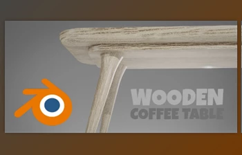 Download Blender <span class='badge badge-warning'>3D</span> <span class='badge badge-warning'>Modeling</span> for Beginners – Model a Wooden Coffee Table from Scratch