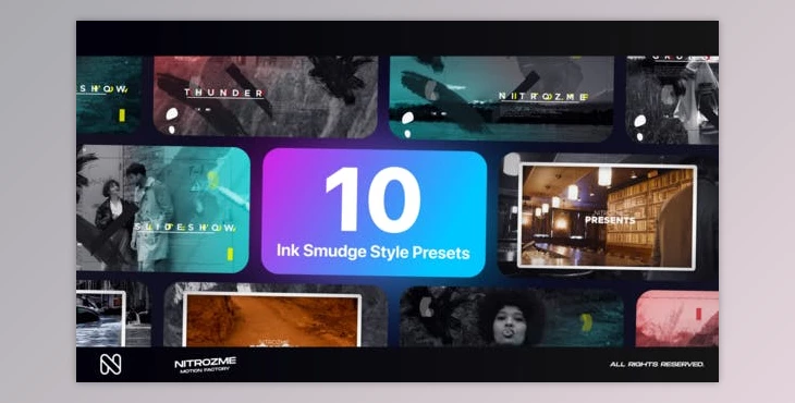 Download Ink Smudge Typography Vol. 02 (Videohive 44904543) - AE Project