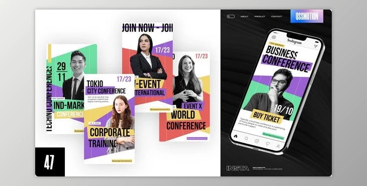 Download Conference Instagram Stories (Videohive 44872284) - AE Project
