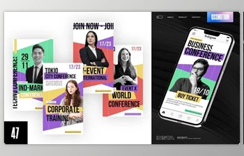 Download <span class='badge badge-warning'>Conference</span> Instagram Stories (Videohive 44872284) - AE Project