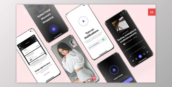 Download Android Mockup – Package 06 (Videohive 44548052) - AE Project