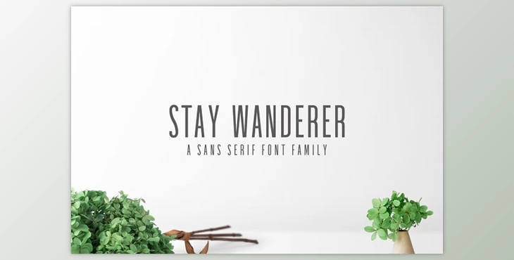 Download Stay Wanderer 3 Font Family Pack 1872626