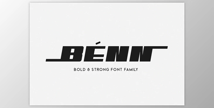 Download Benn – Bold and Strong Font Family 4595906