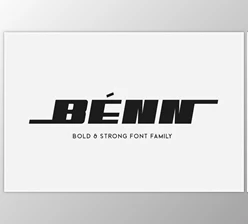 Download Benn – Bold and Strong Font Family 4595906