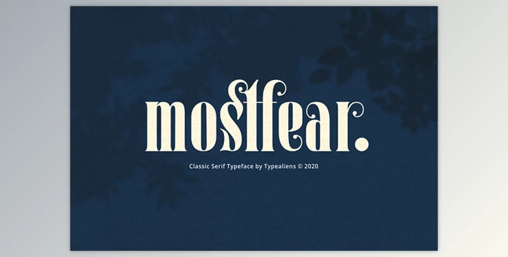 Download Mostfear Font 4535478