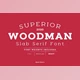 Download Woodman Slab Serif Font 4541069