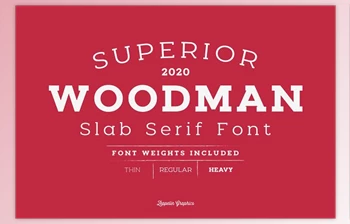 Download Woodman Slab <span class='badge badge-warning'>Serif</span> <span class='badge badge-warning'>Font</span> 4541069