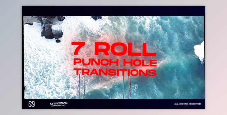 Download Punch Hole Roll Transitions Vol. 04 (Videohive 44940723) - AE Project