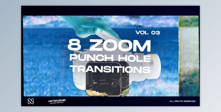 Download Punch Hole Zoom Transitions Vol. 03 (Videohive 44940742) - AE Project