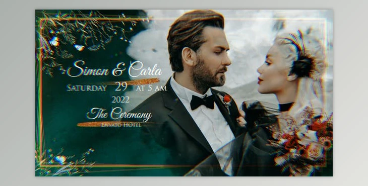 Download Wedding invitation slideshow (Videohive 44479941) - AE Project