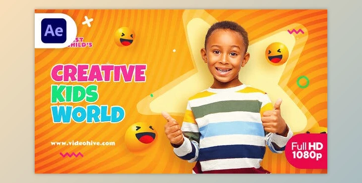 Download Kids YouTube Blog Intro (Videohive 43428599) - AE Project