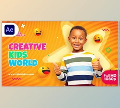 Download Kids YouTube Blog Intro (Videohive 43428599) - AE Project