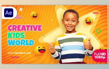 Download <span class='badge badge-warning'>Kids</span> YouTube Blog Intro (Videohive 43428599) - AE Project