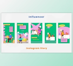 Download Influencer Instagram Story (Videohive 44334804) - AE Project