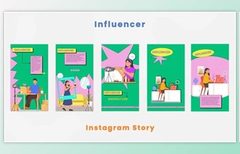 Download <span class='badge badge-warning'>Influencer</span> Instagram Story (Videohive 44334804) - AE Project