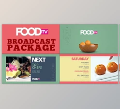 Download Food TV Broadcast Package (Videohive 7952395) - AE Project