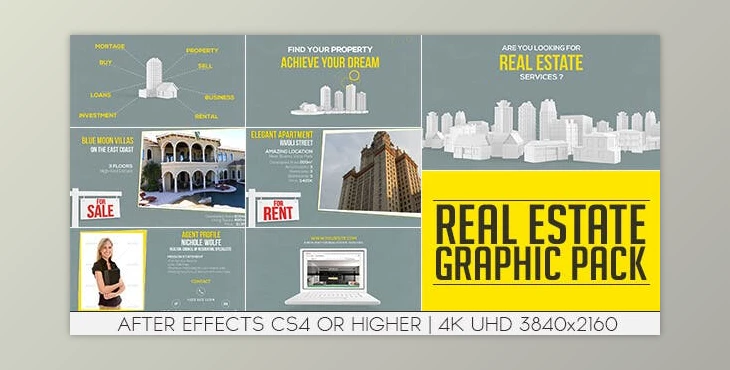Download Real Estate Graphic Pack (Videohive 15312670) - AE Project