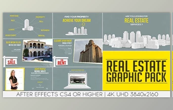 Download Real Estate Graphic <span class='badge badge-warning'>Pack</span> (Videohive 15312670) - AE Project