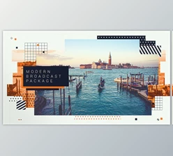 Download Modern Broadcast Package (Videohive 20202053) - AE Project