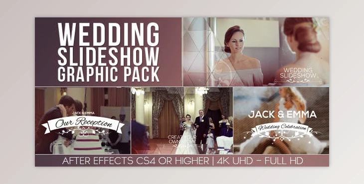 Download Wedding Slideshow Graphic Pack (Videohive 18328960) - AE Project