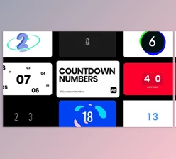 Download Countdown Numbers for After Effects (Videohive 45821904) - AE Project