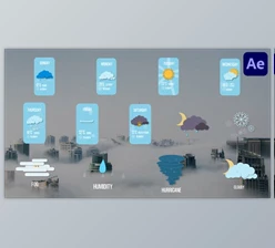 Download Weather Forecast Titles for After Effects (Videohive 46324440) - AE Project