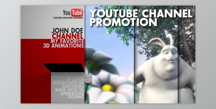 Download Youtube Channel Promotion (Videohive 3831409) - AE Project