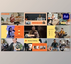 Download Youtube Scenes Slides for After Effects (Videohive 46229813) - AE Project
