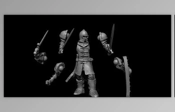 Download Keying For Modular <span class='badge badge-warning'>3D</span> Printable Miniatures In Zbrush