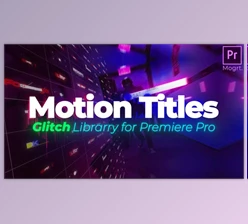 Download Motion Glitch Typography (Videohive 36761779) - PR Project