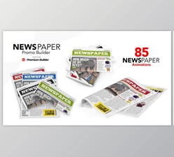 Download Newspaper Promo Builder (Videohive 46684542) - AE Project