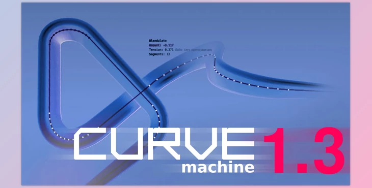 Download CURVEmachine Blender Addon v1.3.0