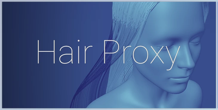 Download Blender Market - Hair Proxy V1.3