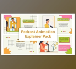 Download After Effects Podcast Animation Explainer (Videohive 45103686) - AE Project