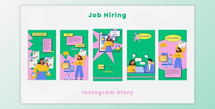 Download Job Hiring Instagram Story (Videohive 44334768) - AE Project