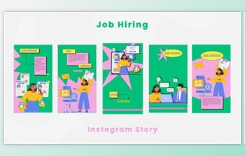 Download Job <span class='badge badge-warning'>Hiring</span> Instagram Story (Videohive 44334768) - AE Project