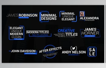 Download <span class='badge badge-warning'>Smooth</span> Lower Thirds (Videohive 43757351) - AE Project
