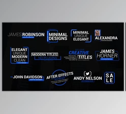 Download Smooth Lower Thirds (Videohive 43757351) - AE Project
